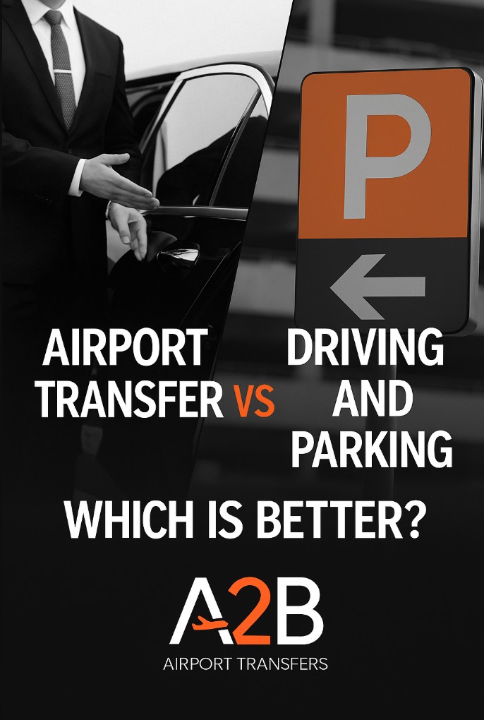 airport taxi vas driving and parking