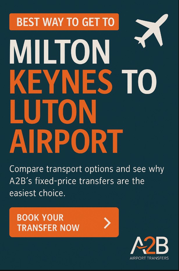 Milton Keynes to Luton Airport Taxi